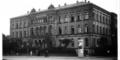 Landgerichtsgebäude vor der Zerstörung